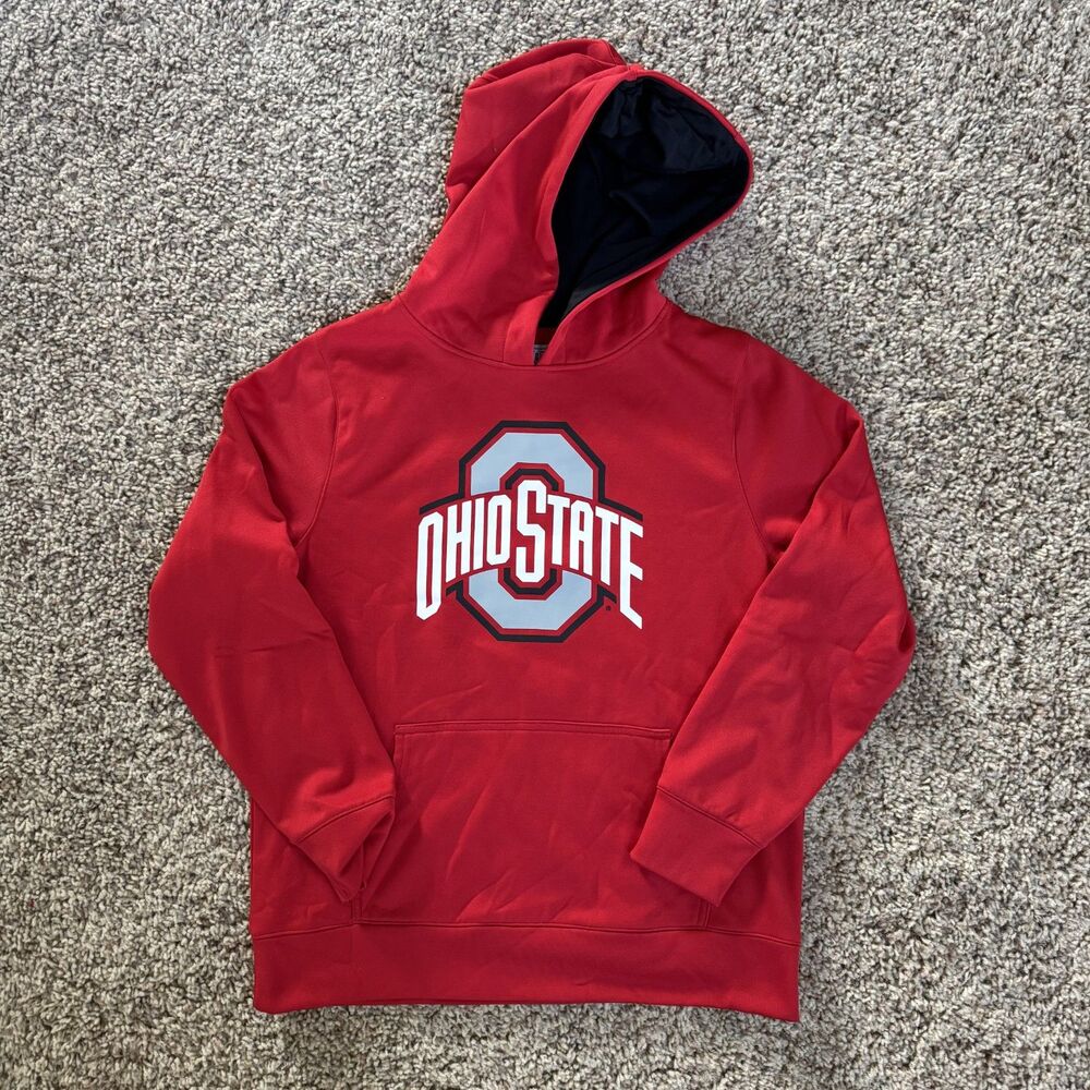 ohio state youth large hoodie EUC boy girl unisex OSU sweatshirt